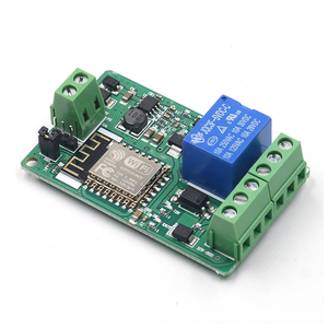 ネットワークリレーモジュールESP8266 10A 220V自動保護DC 7V ~ 30V 4層ボードWIFI入力TVSリレーIC - Product Image 1