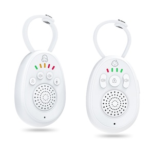 Long Range 1000ft Wireless Two <strong>Way</strong> Talk Visual Sound Level Indicator High Sensitivity Microphone VOX Mode Audio Baby <strong>Monitor</strong> - Product Image 2