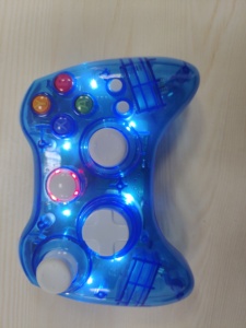 Xcontroller için şeffaf 2.4G kablosuz oyun kolu 360 denetleyici Windows 7 8 10 Gamepad xcontroller için 360 kablosuz denetleyici - Product Image 2