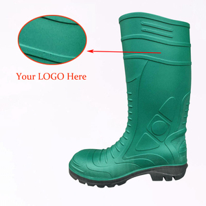 冬と夏のためのスチールつま先とミッドソール穿刺耐性PVCガムブーツ付き防水と滑り止めGumboots - Product Image 2
