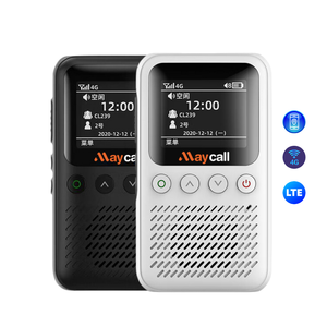 Maycall Mini nhỏ nhất Dual Sim thẻ mạng toàn cầu Wifi microphone cầm tay không dây 4 gam PoC đài phát thanh Walkie Talkie - Product Image 1