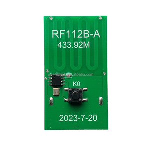 433Mワイヤレスリモートコントロールトランスミッターチップ6ボタンRFRFIC内蔵1527コードテストボードモジュール - Product Image 1