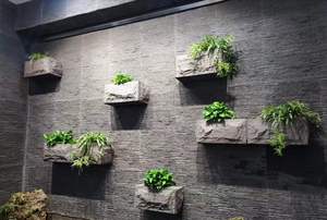 Trang trí tường gạch MCM linh hoạt đất sét PU sọc bảng điều chỉnh gạch TRIM 3D đá hiệu ứng trụ cột tường Ốp dễ dàng để cài đặt - Product Image 3