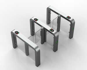 Fully Automatic RFID and Face Recognition <strong>Access</strong> <strong>Control</strong> Swing Barrier Turnstile for Gyms and Hotels - Product Image 3