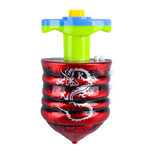 Yapışkan jiroskop torbalı yuvarlak aydınlık oyuncak hafif müzik dönen Gyro başlatıcısı rastgele renk Gyro - Product Image 5