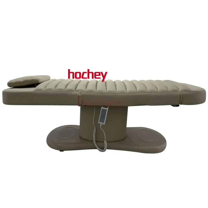 Hochey medical salon furniture electronic spa table lettino da massaggio 4 motori sedia da massaggio elettrica per ciglia facciali