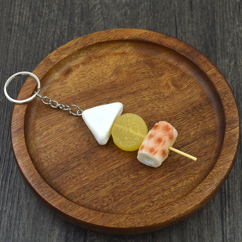 Saucisse de poisson aux gâteaux de riz (porte-clés)