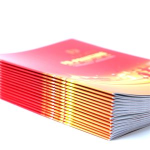 定制A4 A5设计说明手册软皮目录迷你小册子印刷在纸板纸上印刷手册