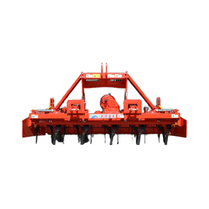 拖拉机安装旋转耙机动力驱动土壤破土整平农场耕耘机 - Product Image 3