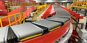 Gran oferta, línea de clasificación de banda cruzada de alta velocidad, sistema de clasificación de transportador en almacén de distribución de China - Product Image 4