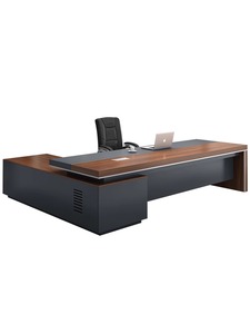 Silla de escritorio de oficina moderna de clase grande, combinación de escritorio de ordenador Modular de madera Simple, Jefe, gerente, escritorio de gerente general - Product Image 5