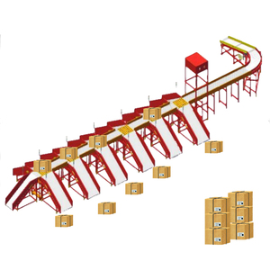 Máquina de clasificación de paquetes automática, cinta transportadora, clasificación de peso - Product Image 2