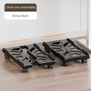Estante sencillo para ordenador de escritorio doméstico con polea extraíble y soporte elevado Base de chasis de almacenamiento básico - Product Image 4