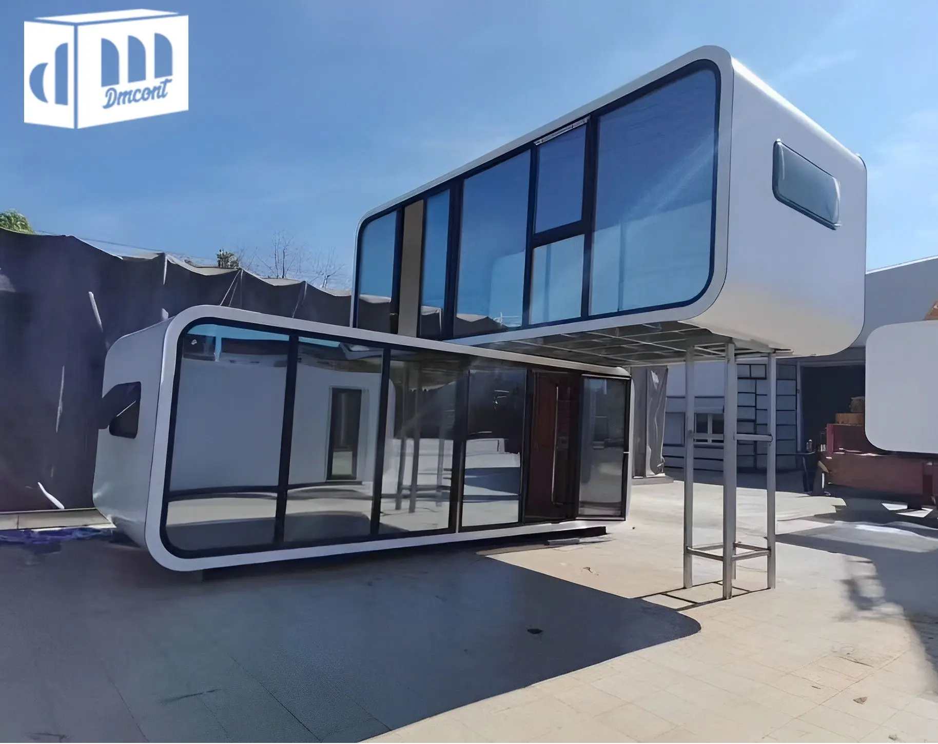Dream maker Großhandel Commercial Airship Pod Abnehmbare tragbare vorgefertigte Raumkapsel bewegliche mobile Haus mit Küche