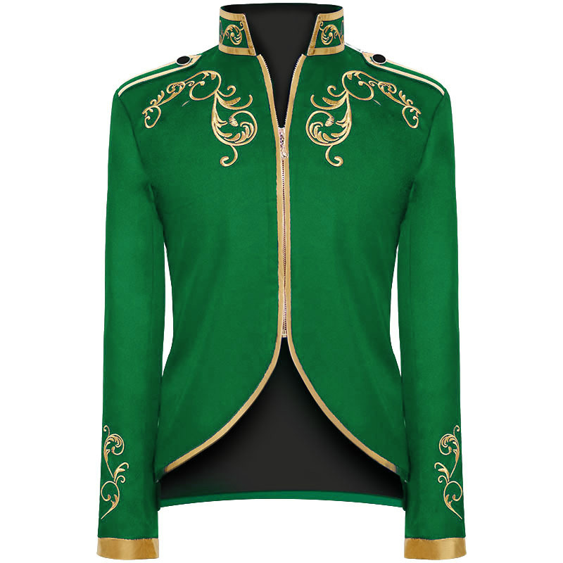 Costume de prince de cour vert