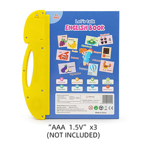 儿童英语学习有声读物语音治疗机早教玩具按钮有声读物 - Product Image 4