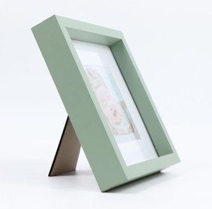 Gallery <strong>Frame</strong>, 6x6&quot; Photo <strong>Frame</strong> to Display <strong>4x4</strong>&quot; Photo, MDF Shadow Box <strong>Frame</strong> - Product Image 2