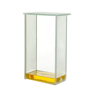 Tùy chỉnh phòng thí nghiệm cụ thể P-1 thủy tinh cổng duy nhất đôi rãnh mỏng lớp sắc ký dung môi nhuộm xe tăng - Product Image 2