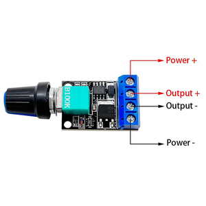 10A 5V 12V Spannungs regler PWM DC Motor Drehzahl regler Stufenloser Drehzahl regler LED Dimmer Leistungs regler - Product Image 2