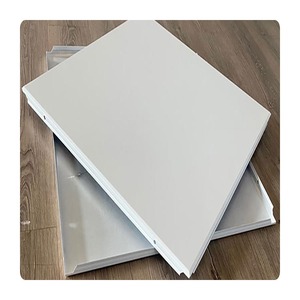现代600X600铝吊顶瓷砖铝合金装饰悬挂假天花板家用医院防水 - Product Image 1