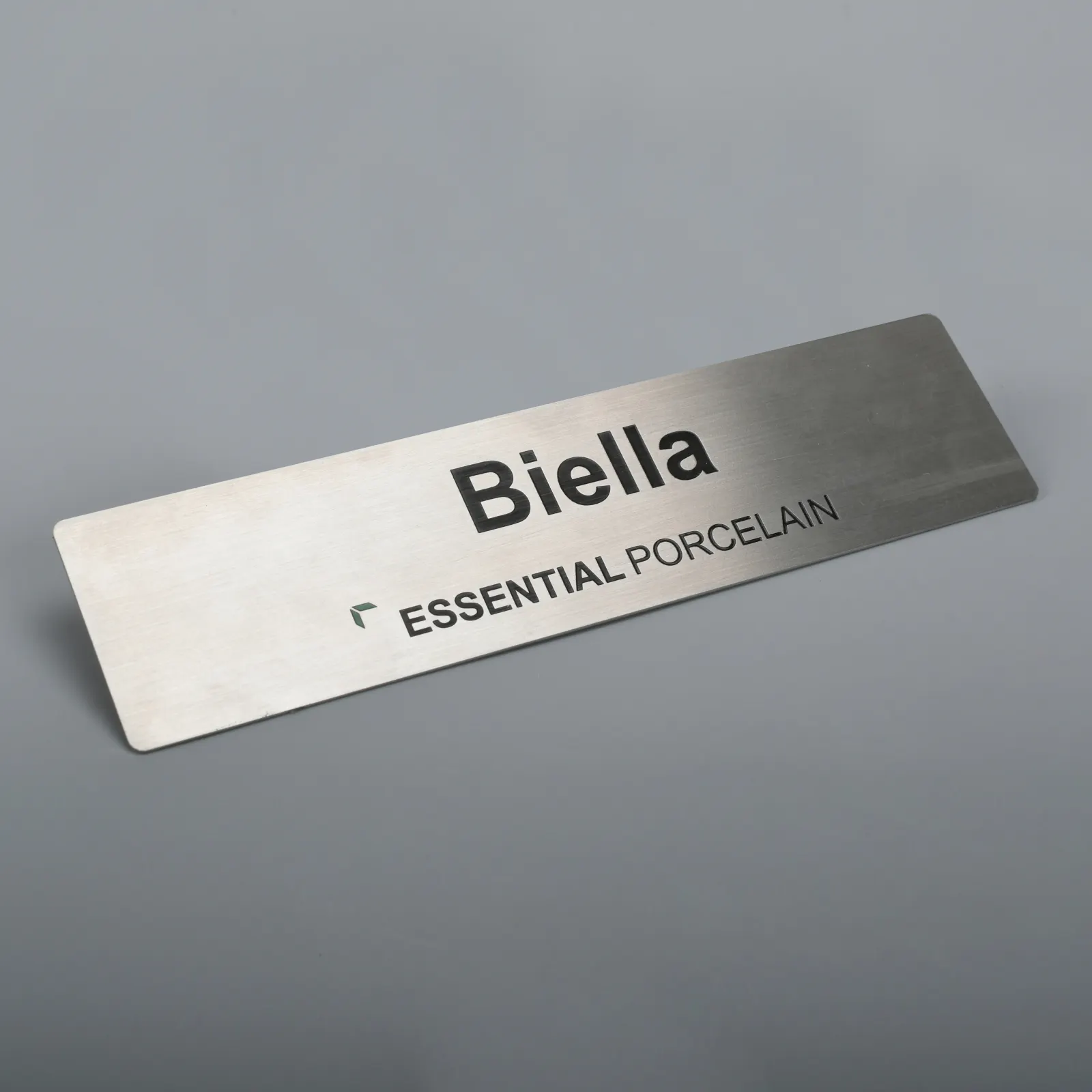 Spiegel Graveren Deur Custom Aluminium Logo Metalen Naamplaten