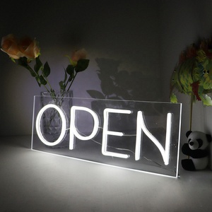 Open Close Sign Shop Open Hanging Business <strong>Lighting</strong> 24 Hours Neon Store Led Open Sign - Product Image 4