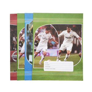 Libro de ejercicios escolar de oficina personalizado barato al por mayor muestras gratis envío rápido papelería de cuaderno de fábrica - Product Image 2