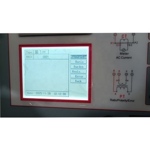 Probador automático eléctrico XZH XHTX201D que prueba el analizador CT PT
