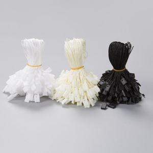 小さなMOQ衣服アクセサリープラスチックハングタグストリング吊り下げタグ用の最も安いシールストリング - Product Image 2
