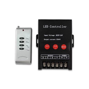 Высококачественный Железный корпус DC5V 12V 24V 30A 4 клавиши сенсорный экран беспроводной пульт дистанционного управления RGB светодиодный контроллер - Product Image 1