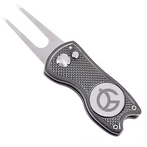 بيع بالجملة أداة إصلاح شخصية معدنية مغناطيسية دبوس قبعة مشبك جولف ديفوت شعار مخصص علامة - Product Image 1