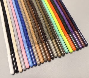 ウエストハットとズボン用の夏のドローコードパーカーロープ用の金属チップ付きの高品質<span class=keywords><strong>5MM</strong></span>太いロープ