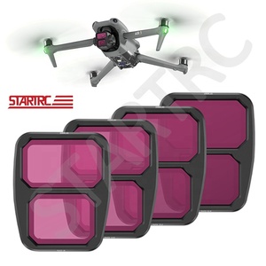STARTRC 4Pack <strong>DN</strong> Filter for DJI Air 3 Aluminum Version HD Optical Glass Drone Lens ND8 ND16 ND32 ND64 Filters Drone Accessories - Product Image 1