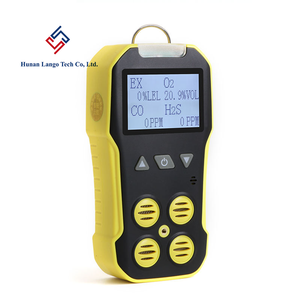 ランゴメーカーカスタム検出器デガスポータブルマルチガス検出器6-in-1 CO/CO2/O2/H2S/VOC/CH4空気オゾン分析器 - Product Image 4
