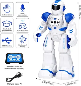 Smart Interactive <strong>Robot</strong> Toy for Kids; Hand Gesture Sensing <strong>Robot</strong> Toy; Walking Dancing Singing <strong>Robot</strong> for Boys Girls - Product Image 5