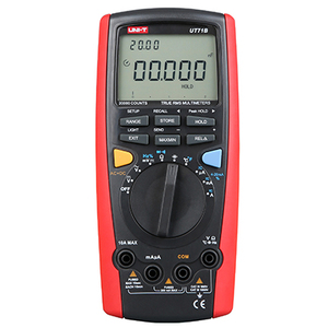 UNI-T UT15B ดิจิตอลสูงสุดมัลติมิเตอร์แบบพกพาอัจฉริยะต้นฉบับพร้อมการแสดงผลสูงสุด6000สามารถปรับแต่งได้ - Product Image 1