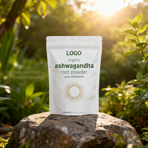 Superfood Vegan Ashwagandha ผงรากแบบไม่ใช้เจลแคปซูลอาหารเสริมสมุนไพรรองรับความแข็งแรงของผู้ใหญ่ - Product Image 6