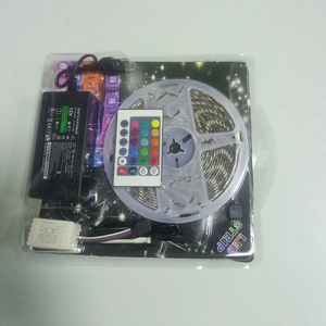 RGB SMD 5050 <strong>Led</strong> <strong>Strip</strong> Kit IP65 5M <strong>Strips</strong> and Power Supply Adapter and 24key Mini Remote Controller As a Set - Product Image 4