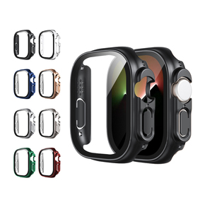 เคสสมาร์ทวอทช์9ซีรีส์ใหม่ล่าสุดพร้อมตัวป้องกันหน้าจอกระจกใช้ได้กับ Apple iWatch Series 9ขนาด41มม. 45มม. 49มม. - Product Image 4