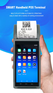 2025 Новое Обновление Android 12 POS Q2 смарт-устройство Android POS терминал с принтером - Product Image 3