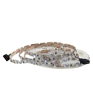 Narrow <strong>PCB</strong> 6MM 7MM 12v 2835 RGB S Type <strong>Led</strong> Strip for Sign Signage Factory in China - Product Image 5