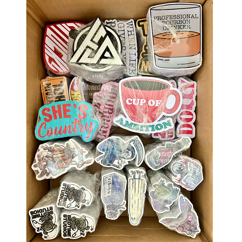 Custom bulk die cut sticker example 01