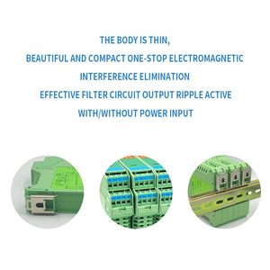 DC One in and One Out 4-20mA Turn 4-20mA Signal <strong>Isolator</strong> 24V,PLC Detect Signal Conditioner,<strong>Module</strong> <strong>Analog</strong> Output - Product Image 2