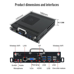 Ops Interactive Whiteboard Digital Signage <strong>Embedded</strong> <strong>Computer</strong> I5 4K Standard 80Pin Mini Pc for Touch Panel - Product Image 2