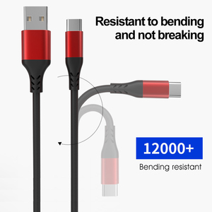 Android充電ケーブル用高速充電タイプCケーブルUSBCデータコード1M/2M携帯電話USB-C充電器ワイヤー - Product Image 2