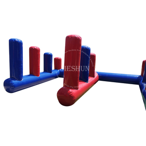 2020 Mới Thiết Kế Pop Up Trận Đấu Trường Ánh Sáng Màu Xanh Đỏ Trò Chơi Bơm Hơi Đội Trò Chơi Với Hai Cầu Thủ - Product Image 5