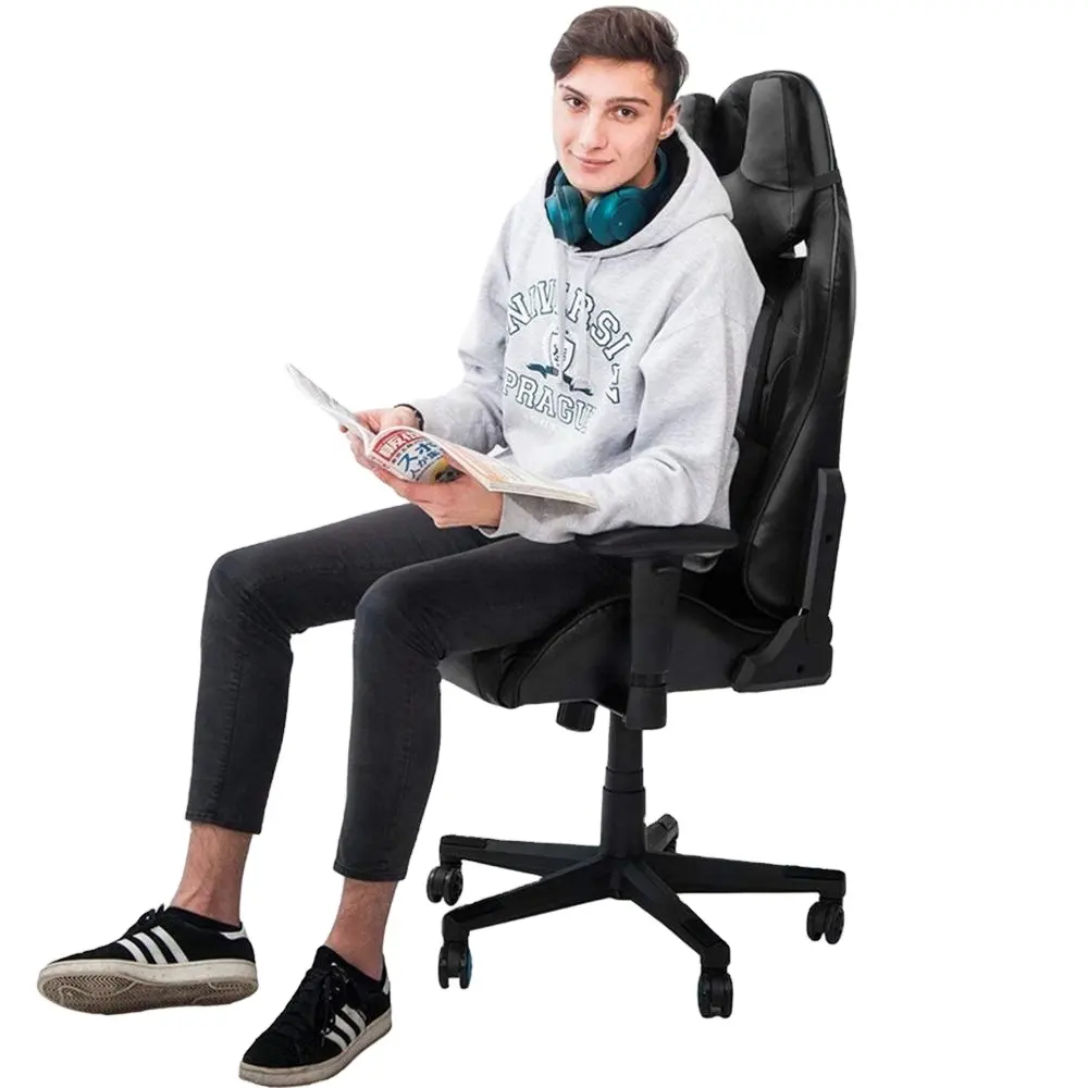 Offre Spéciale en cuir chaises de jeu de bureau ergonomique chaises tournantes avec Accoudoir Réglable