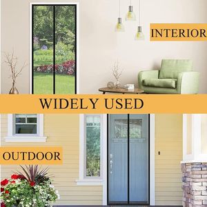 Mùa Hè Polyester Từ Muỗi Lưới Màn Hình Cửa Từ Rèm Chống Muỗi Rèm Lưới - Product Image 5