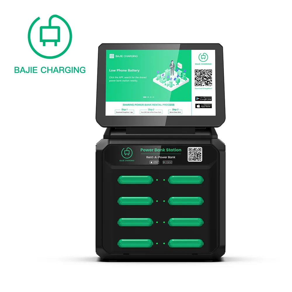 Share power bank app download Phone charging station Power bank rental business
