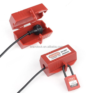 Fişler ve soket kilitleme için yeni sürüm endüstriyel güvenlik kilitleme üç boyutlu kilit kutuları - Product Image 5